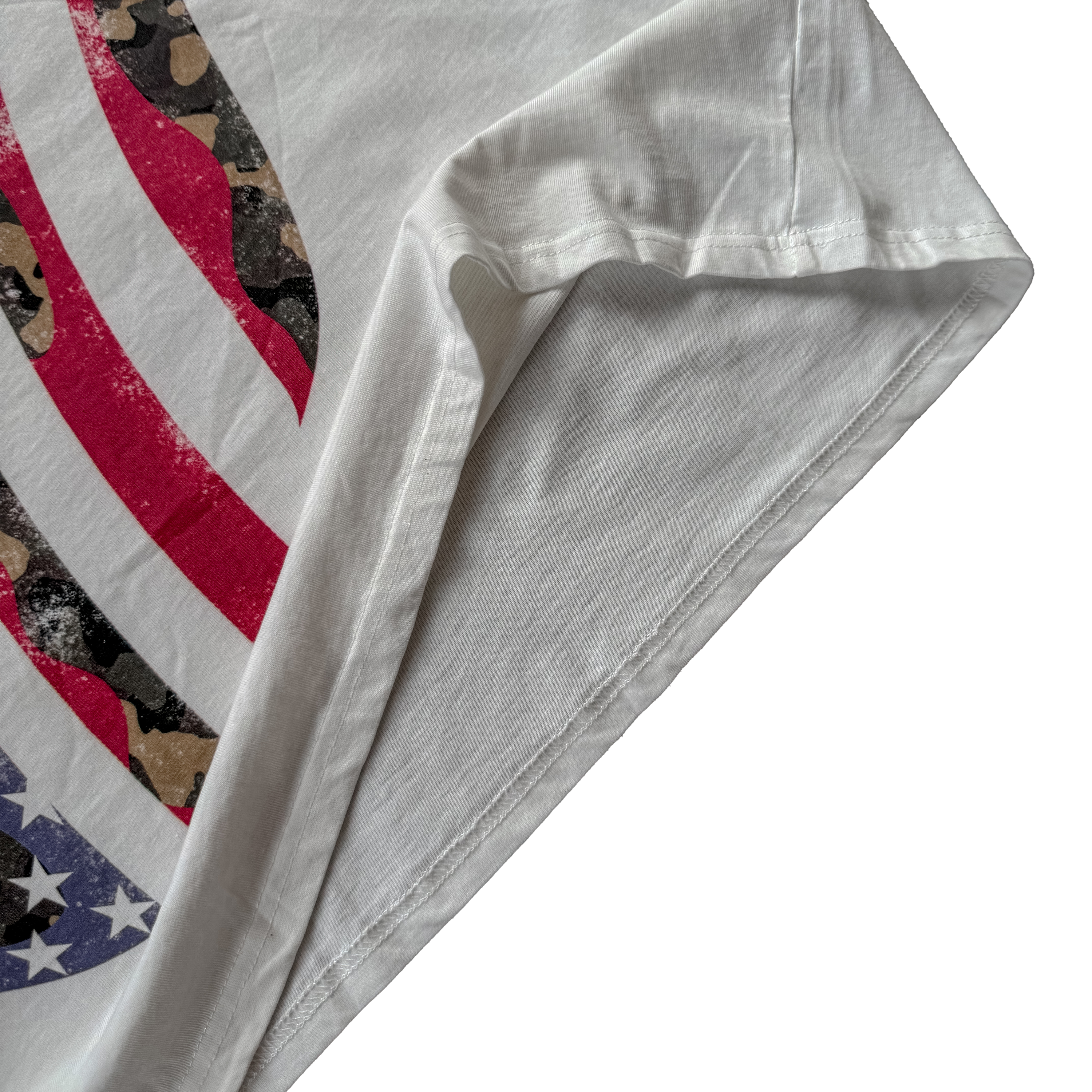 USA & Camo Lips T-shirt